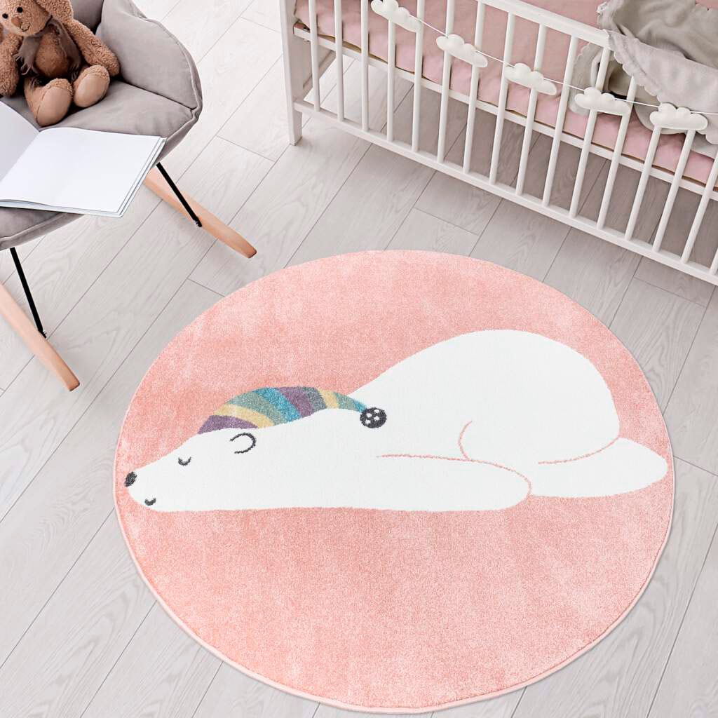 Carpet City Kinderteppich »ANIME921«, rund, 11 mm Höhe, Kinderzimmer Teppich Modern mit lustigen Cartoon-Figuren, Multi Carpet City Kinderteppich »ANIME921«, rund, 11 mm Höhe, Kinderzimmer Teppich Modern mit lustigen Cartoon-Figuren, Multi von Carpet City