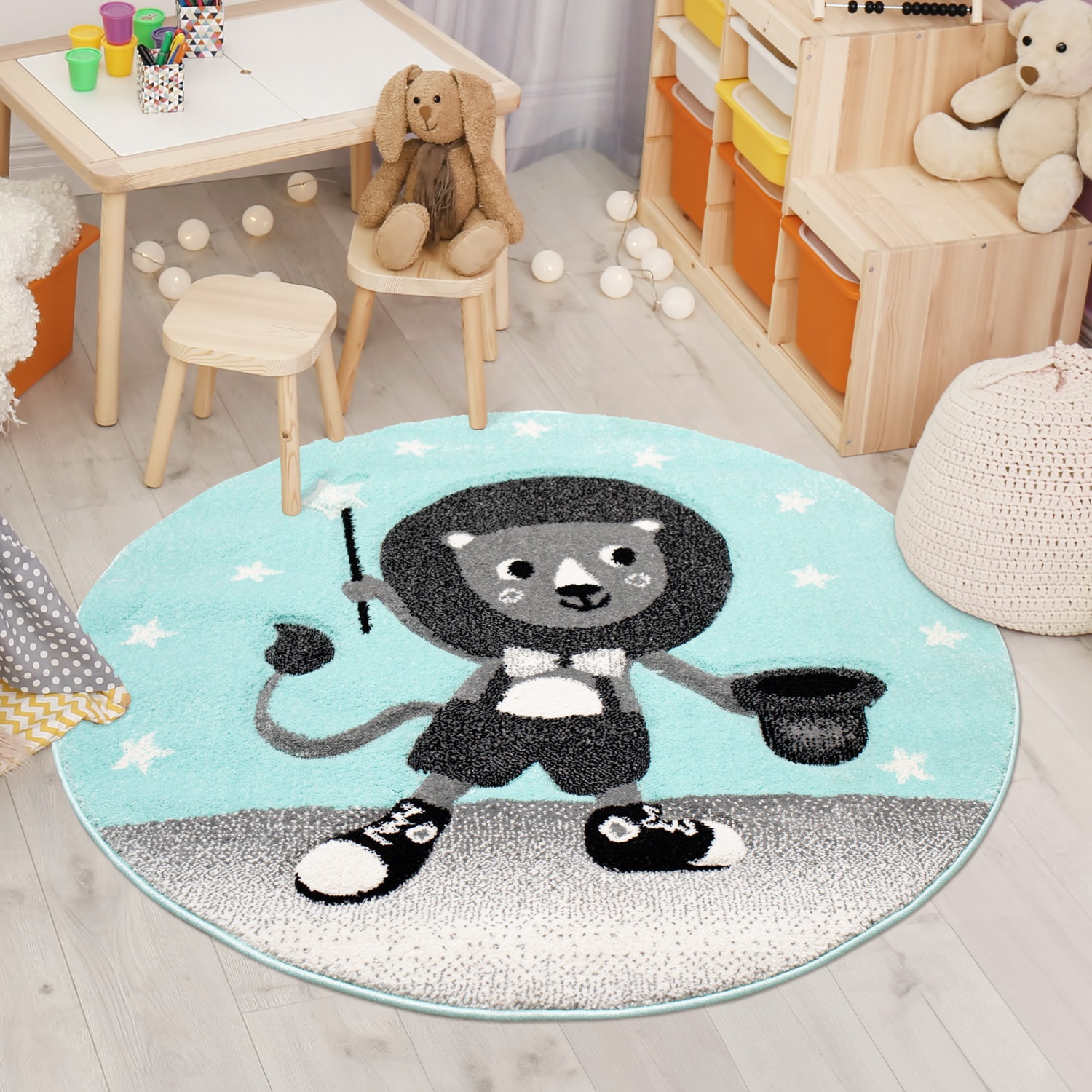 Carpet City Kinderteppich »Bueno 9378«, rund von Carpet City