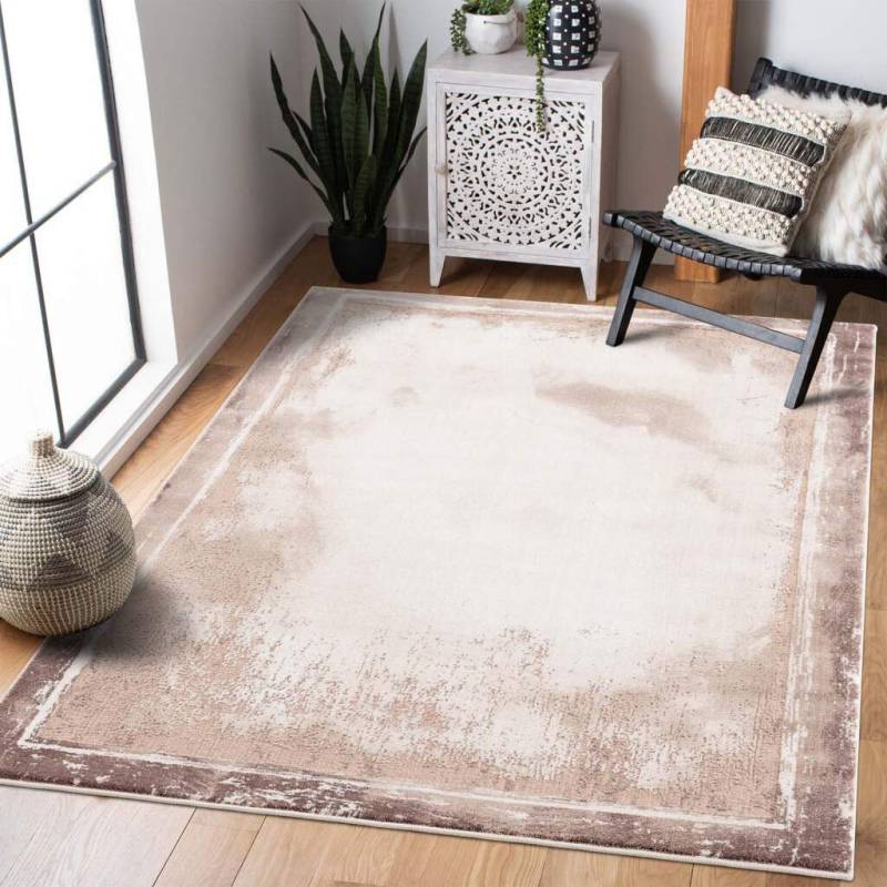Carpet City Teppich »Noa 9330«, rechteckig, 11 mm Höhe, Läufer, Kurzflor, Modern, Weicher Flor, Pflegeleicht, Wohnzimmer von Carpet City