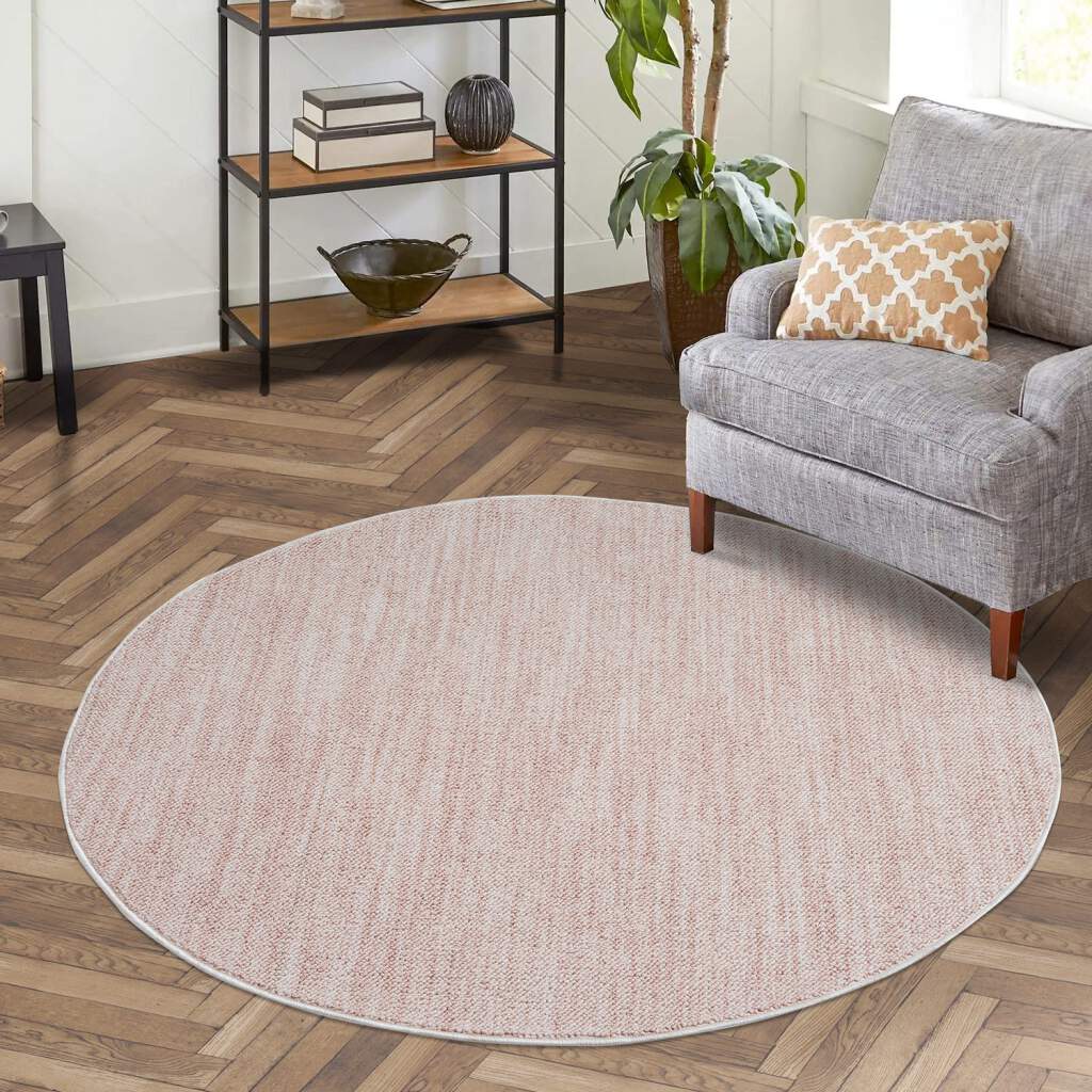 Carpet City Teppich »CLASICO 0052«, rund, 11 mm Höhe, Kurzflor, Hochtief-Muster, Boho, Wohnzimmer Carpet City Teppich »CLASICO 0052«, rund, 11 mm Höhe, Kurzflor, Hochtief-Muster, Boho, Wohnzimmer von Carpet City
