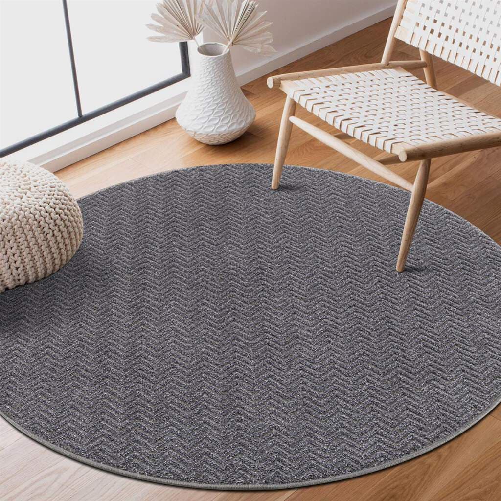 Carpet City Teppich »233-82-FANCY805-R«, rund von Carpet City