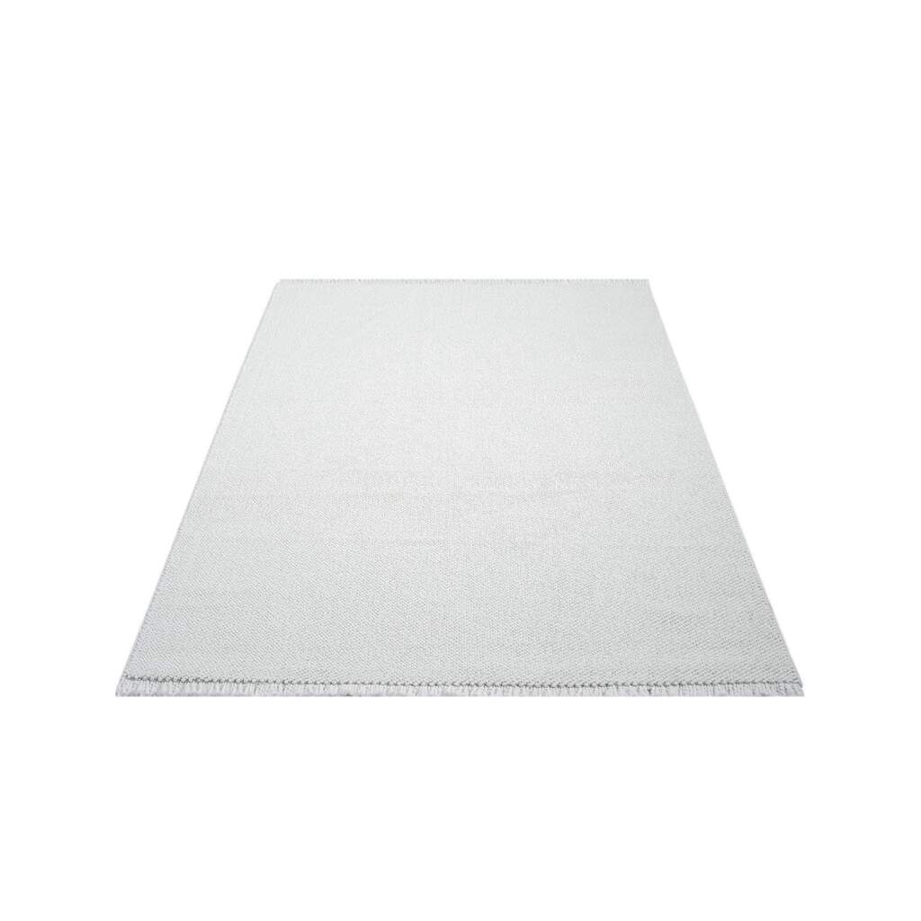 Carpet City Teppich »LINDO 8843«, rechteckig, 11 mm Höhe, Kurzflor, Hochtief-Muster/ 3D-Effekt, Fransen, Boho-Stil, Wohnzimmer Carpet City Teppich »LINDO 8843«, rechteckig, 11 mm Höhe, Kurzflor, Hochtief-Muster/ 3D-Effekt, Fransen, Boho-Stil, Wohnzimmer von Carpet City
