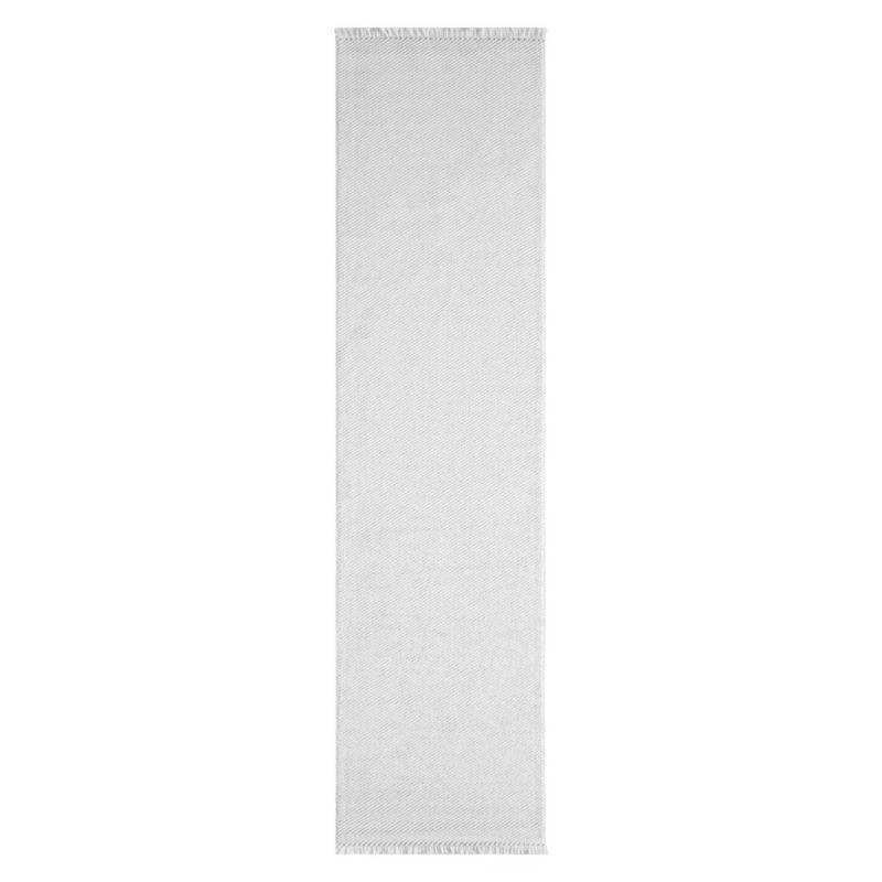 Carpet City Teppich »LINDO 8843«, rechteckig, 11 mm Höhe, Kurzflor, Hochtief-Muster/ 3D-Effekt, Fransen, Boho-Stil, Wohnzimmer von Carpet City