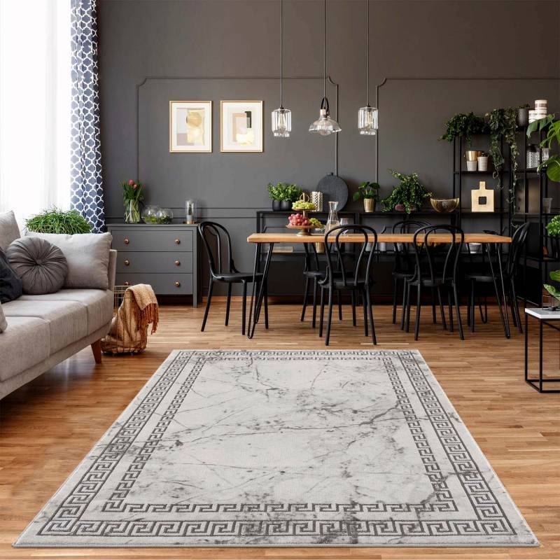 Carpet City Teppich »Noa 9273«, rechteckig, 11 mm Höhe, Läufer, Kurzflor, Modern, Weicher Flor, Pflegeleicht, Wohnzimmer von Carpet City