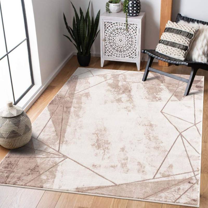 Carpet City Teppich »Noa 9294«, rechteckig, 11 mm Höhe, Läufer, Kurzflor, Modern, Weicher Flor, Pflegeleicht, Wohnzimmer von Carpet City
