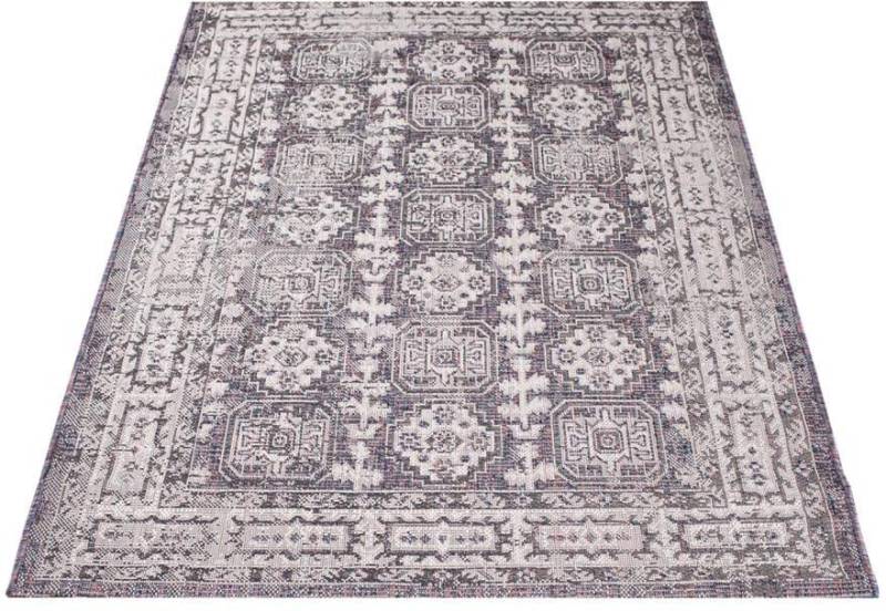 Carpet City Outdoorteppich »Outdoor 740«, rechteckig, 5 mm Höhe, In/- Outdoor geeignet, Ornamenten Look, Wohnzimmer, Balkon, Terrasse von Carpet City