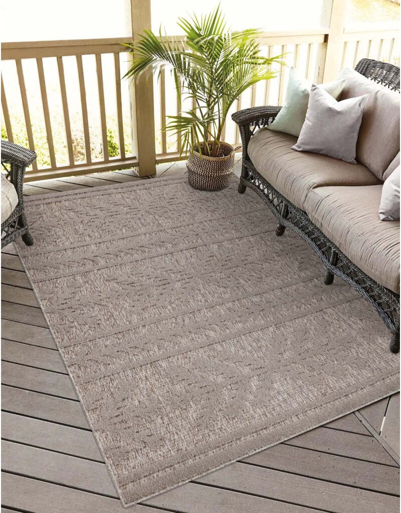 Carpet City Teppich »In-& Outdoorteppich Santorini 411, 3D-Effekt, Boho-Optik«, rechteckig von Carpet City