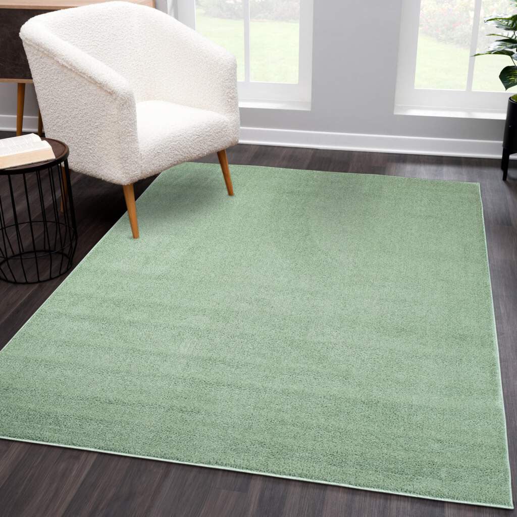 Carpet City Teppich »Softshine 2236«, rechteckig, Hochflor, besonders weich, Uni-Farben von Carpet City