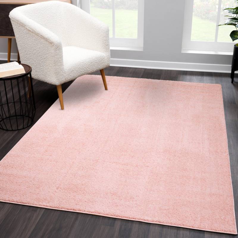 Carpet City Teppich »Softshine 2236«, rechteckig, 14 mm Höhe, Läufer, Hochflor, besonders weich, robust, Uni, Wohnzimmer von Carpet City