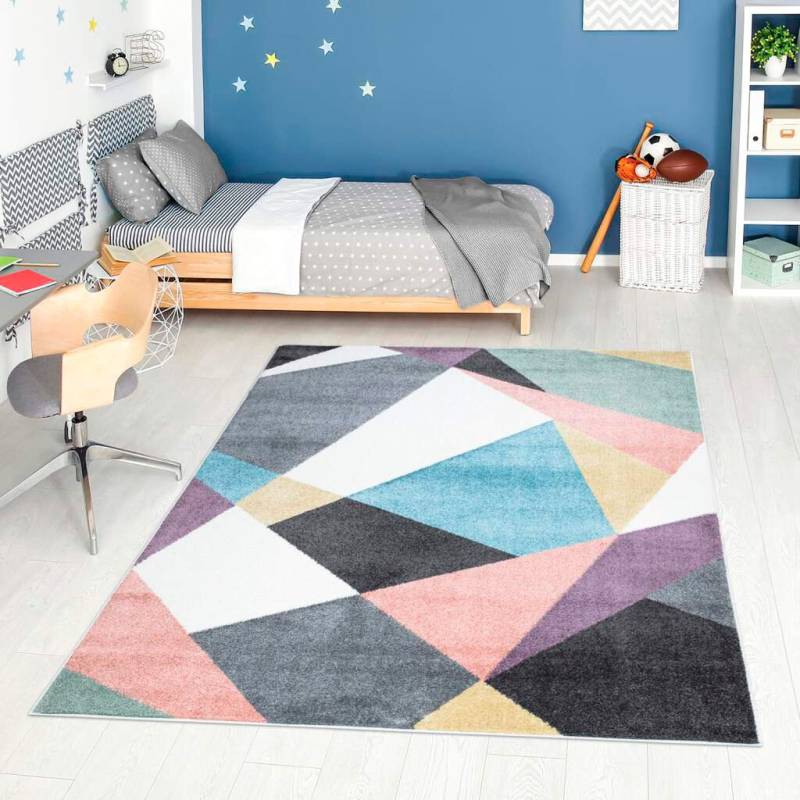 Carpet City Teppich »YOUNG915«, rechteckig, 11 mm Höhe, Moderner Jugend- Kinder Teppich, ideal für Jugendzimmer von Carpet City