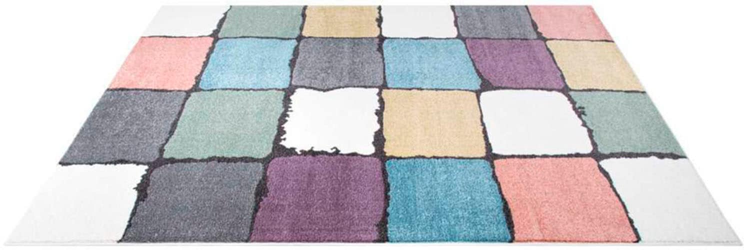 Carpet City Teppich »YOUNG919«, rechteckig, Bunter Kinderteppich mit Karo-Muster von Carpet City
