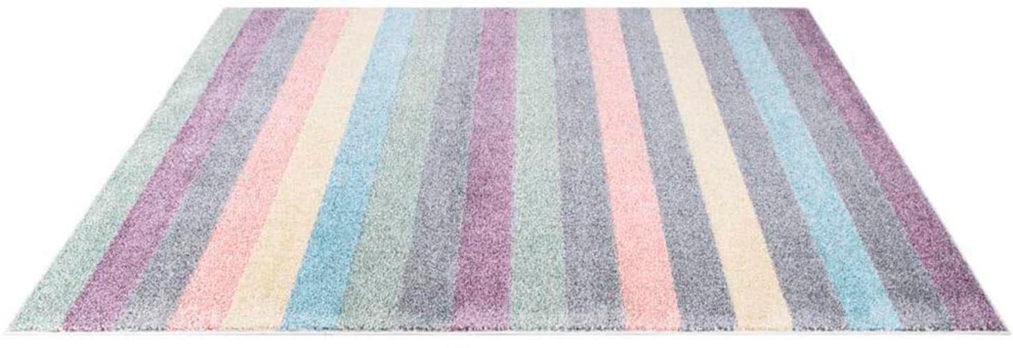 Carpet City Teppich »YOUNG955«, rechteckig, Bunter Kinderteppich mit Streifen-Muster von Carpet City