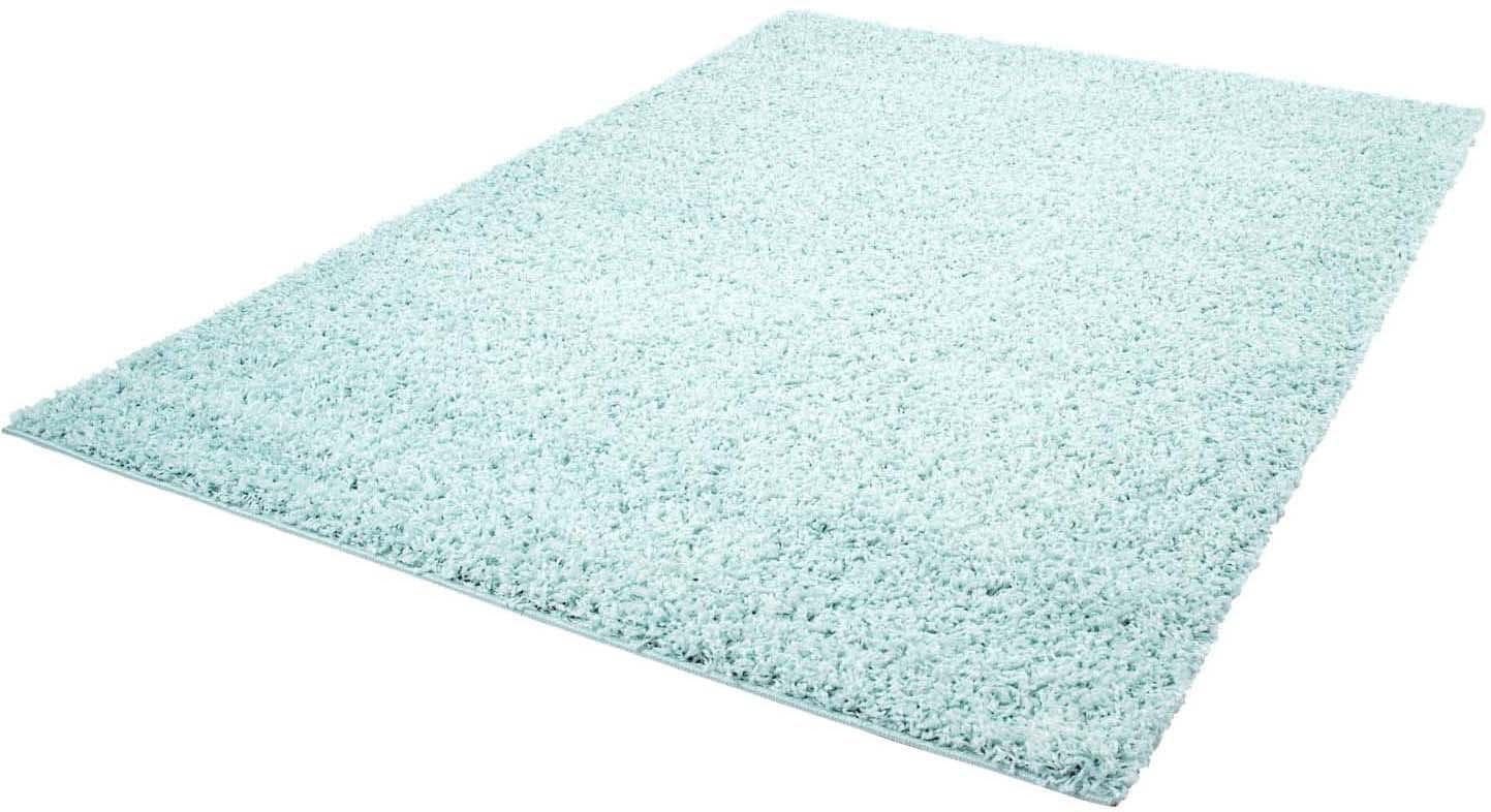 Carpet City Hochflor-Teppich »Pastell Shaggy300«, rechteckig von Carpet City