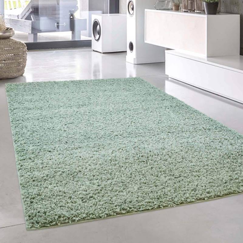 Carpet City Hochflor-Teppich »Pastell Shaggy300«, rechteckig, 30 mm Höhe, Shaggy Hochflor Teppich, Uni Farben, Weich von Carpet City