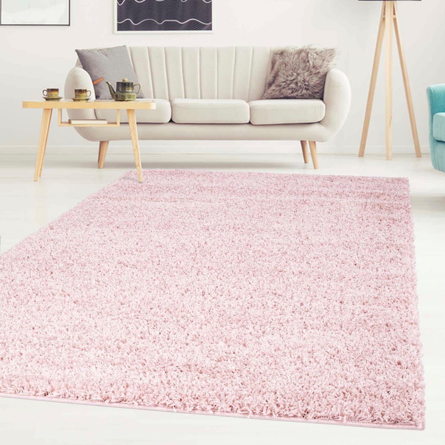 Carpet City Hochflor-Teppich »Shaggi uni 500«, rechteckig von Carpet City