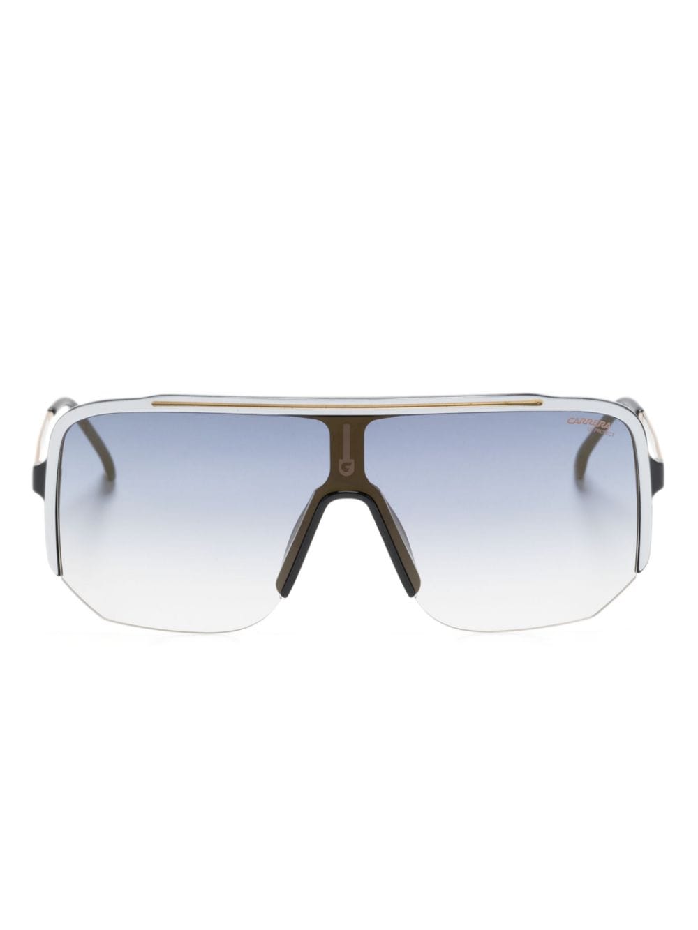 Carrera 1060 shield-frame sunglasses - White von Carrera