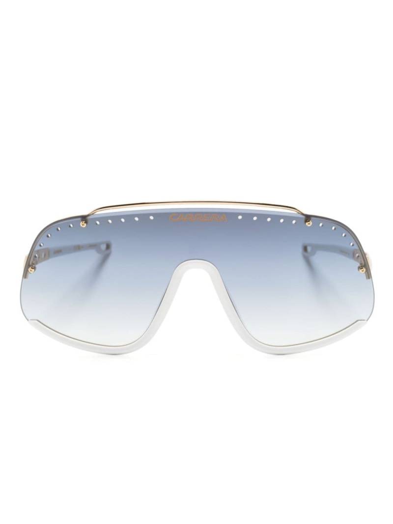 Carrera Flaglab 16 mask-frame sunglasses - White von Carrera