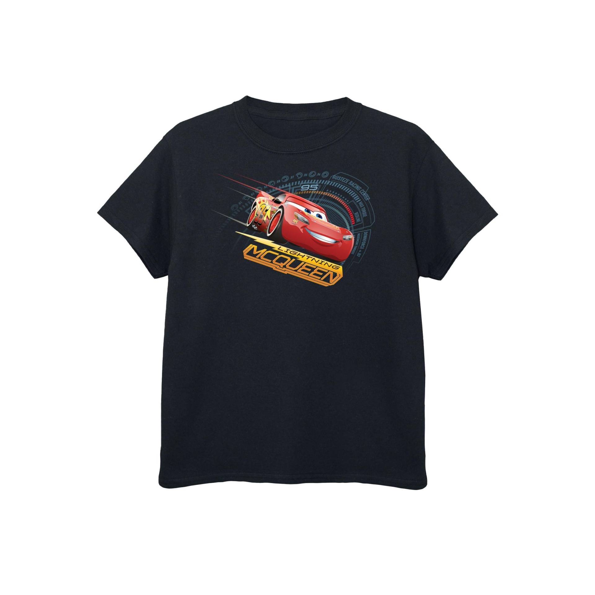 Tshirt Mädchen Schwarz 116 von Cars