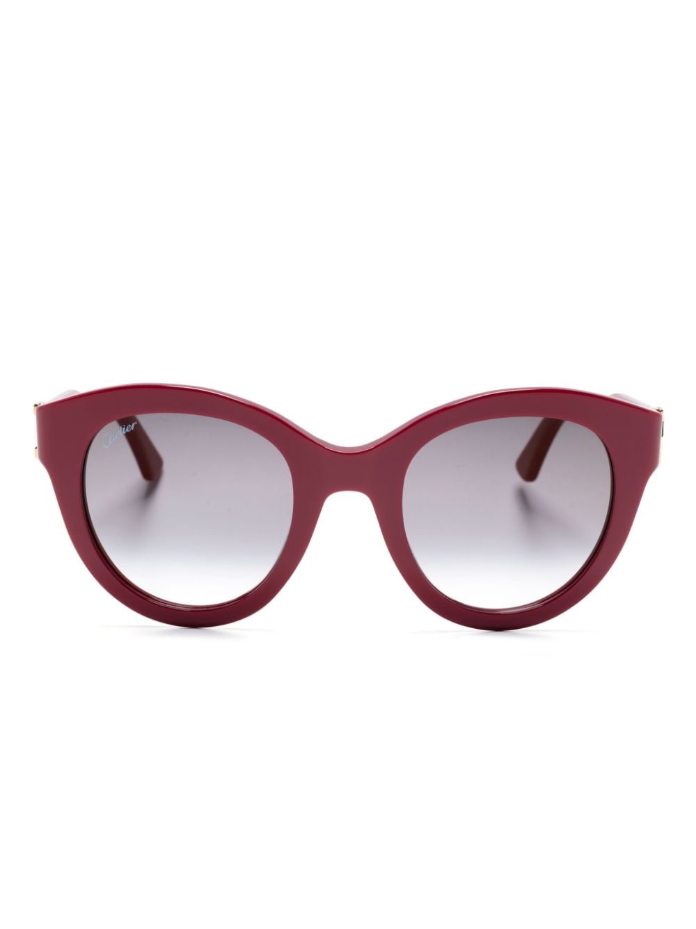 Cartier Eyewear round-frame glasses - Purple von Cartier Eyewear