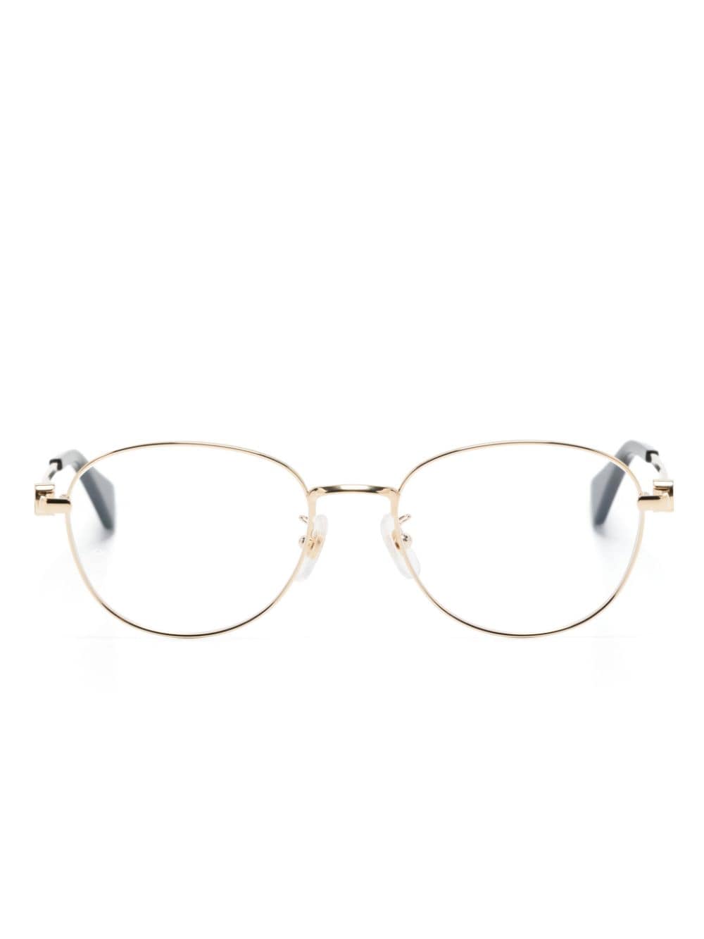 Cartier Eyewear round-frame glasses - Gold von Cartier Eyewear