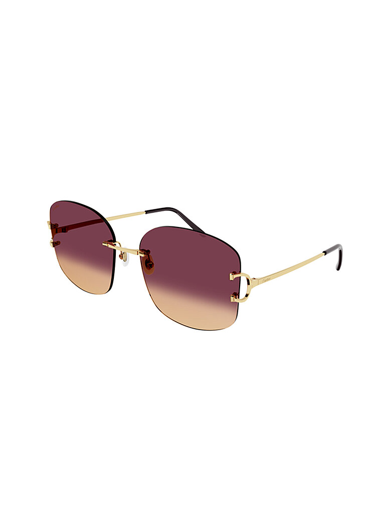 CARTIER Sonnenbrille CT0037RS gold von Cartier