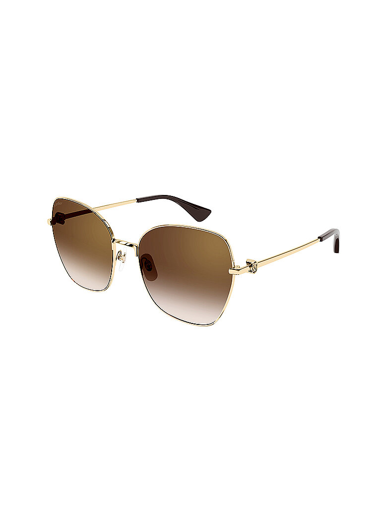 CARTIER Sonnenbrille CT0402S gold von Cartier