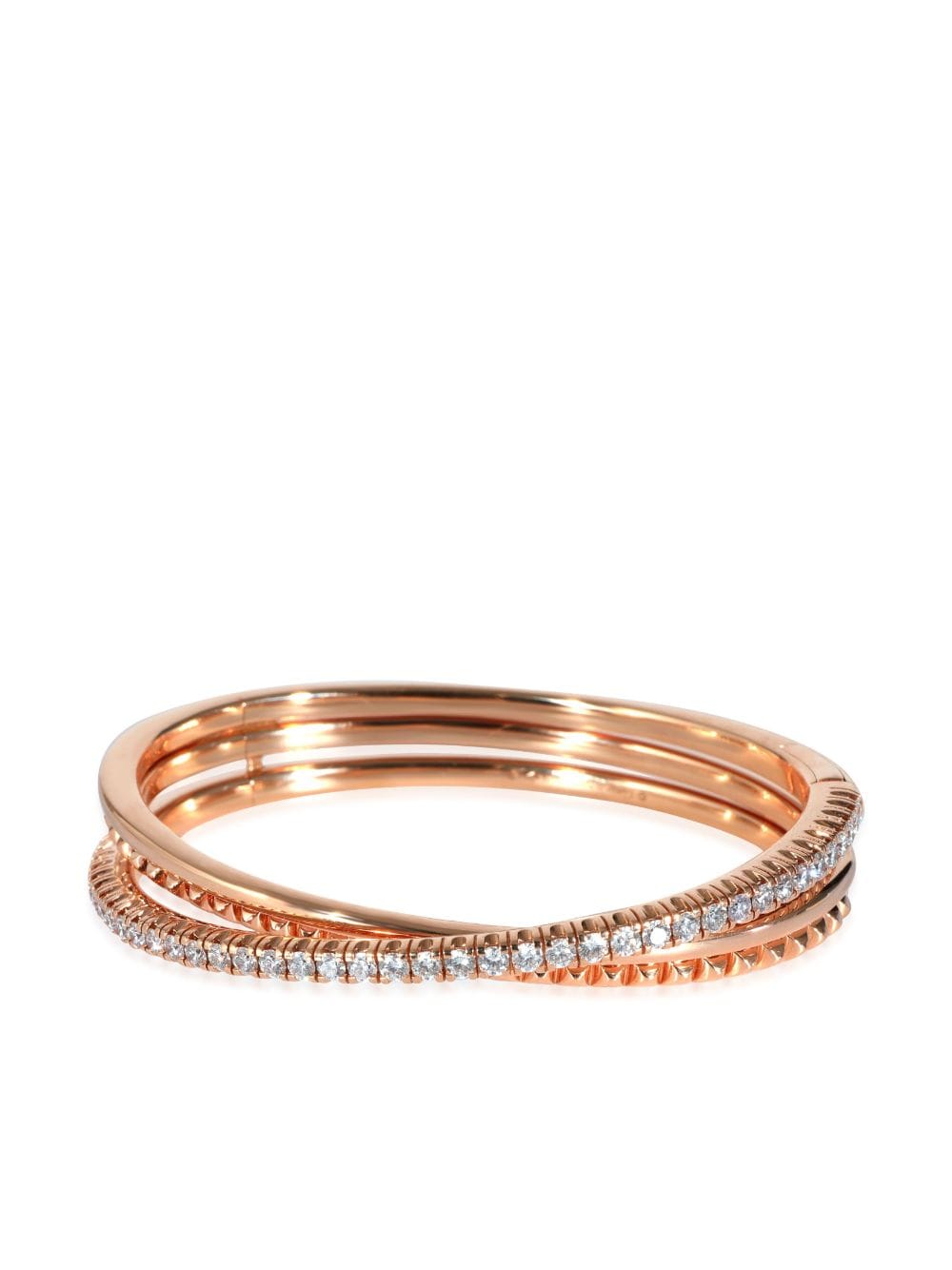 Cartier 18kt rose gold Etincelle de Cartier diamond bracelet - Pink von Cartier