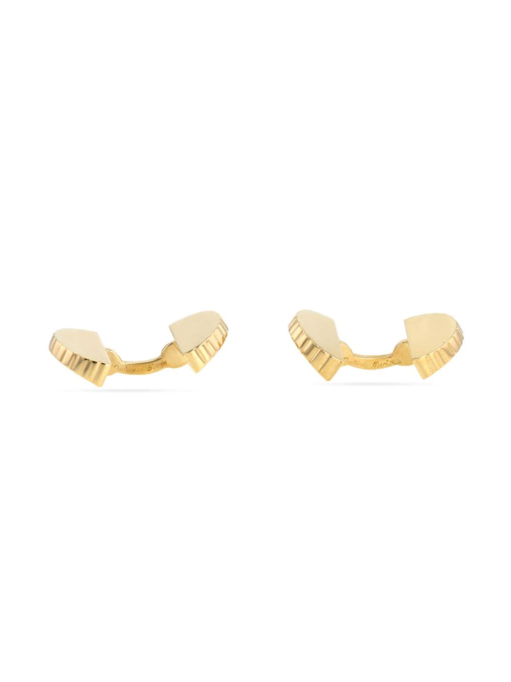 Cartier 1940 yellow gold cufflinks von Cartier