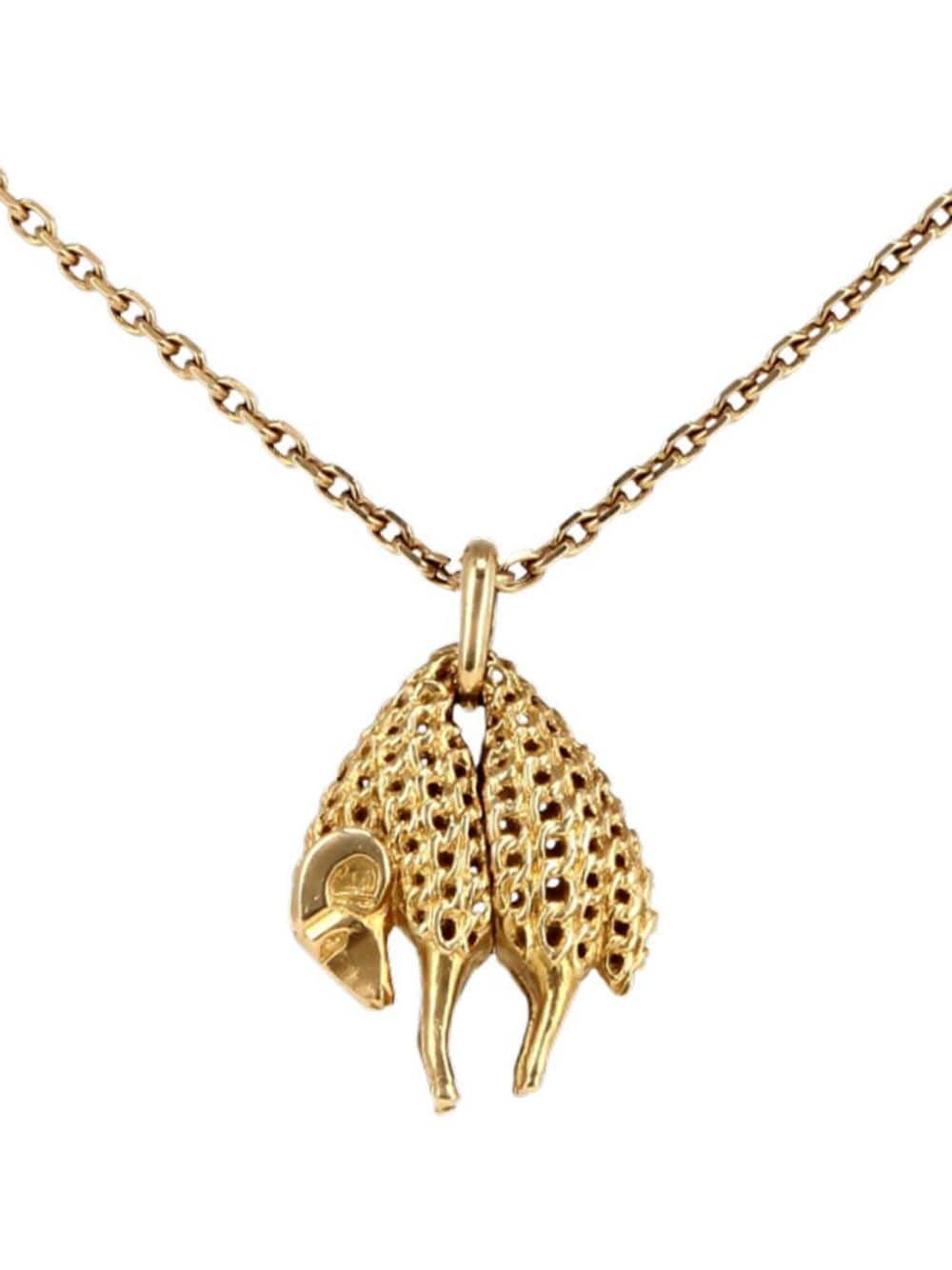 Cartier 1970s Toison d'Or ram pendant necklace - Gold von Cartier