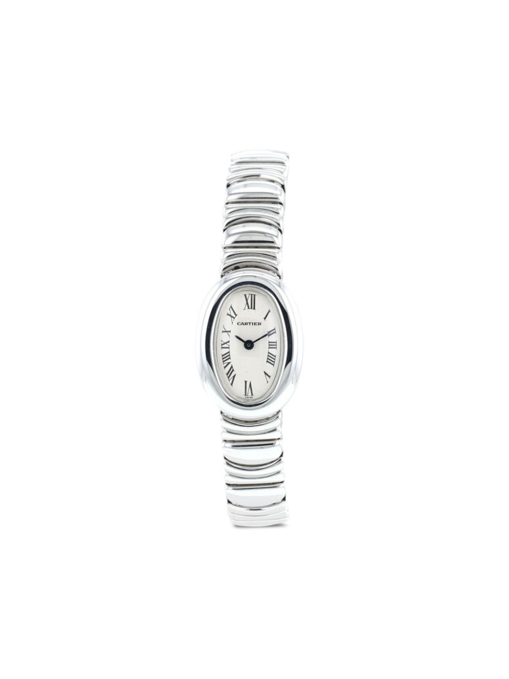 Cartier 1990 pre-owned Baignoire 18mm - White von Cartier