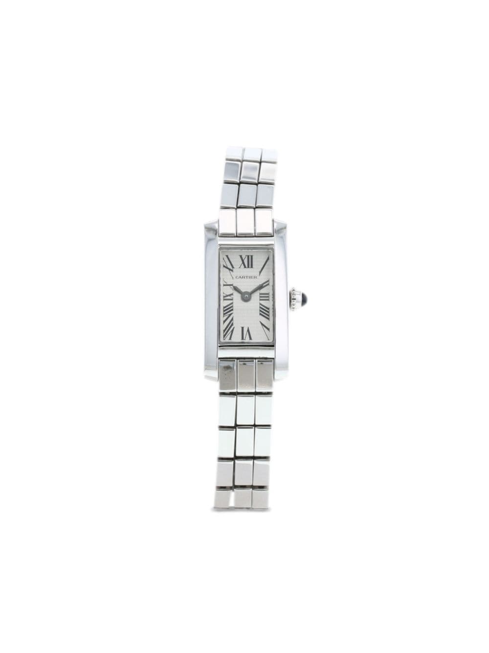 Cartier 1990 pre-owned Tank Americaine 14mm - Silver von Cartier