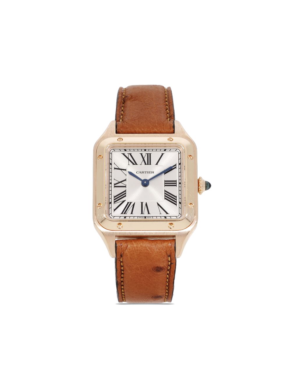 Cartier 2022 pre-owned Santos Dumont 38mm - Silver von Cartier