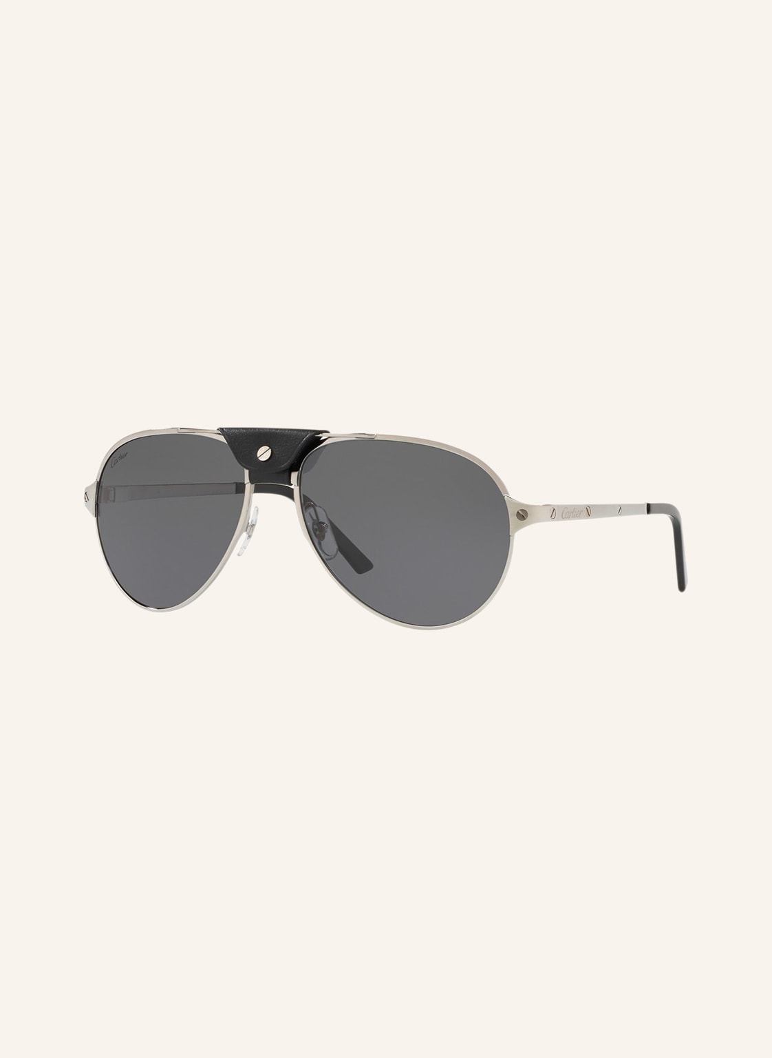 Cartier Sonnenbrille ct0034s schwarz von Cartier