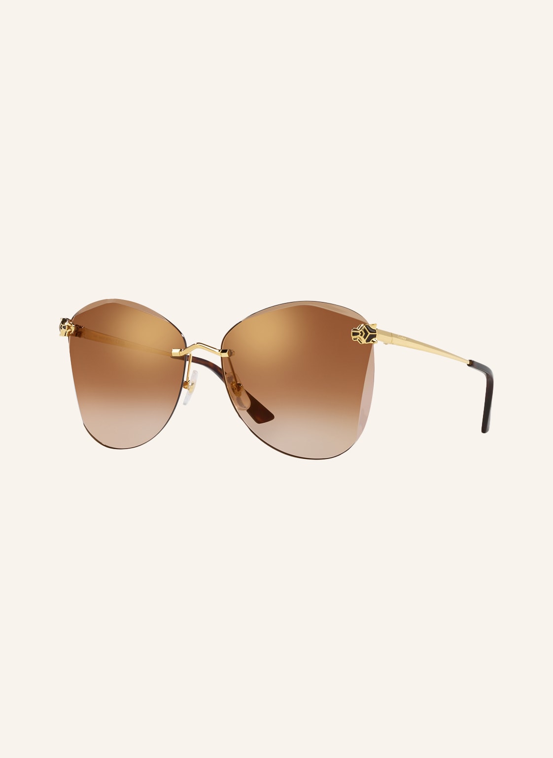 Cartier Sonnenbrille ct0398s gold von Cartier