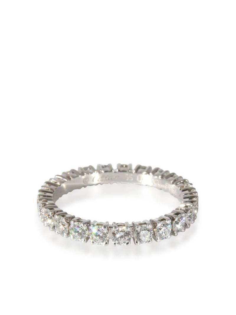 Cartier pre-owned platinum Destinee diamond eternity ring - Silver von Cartier