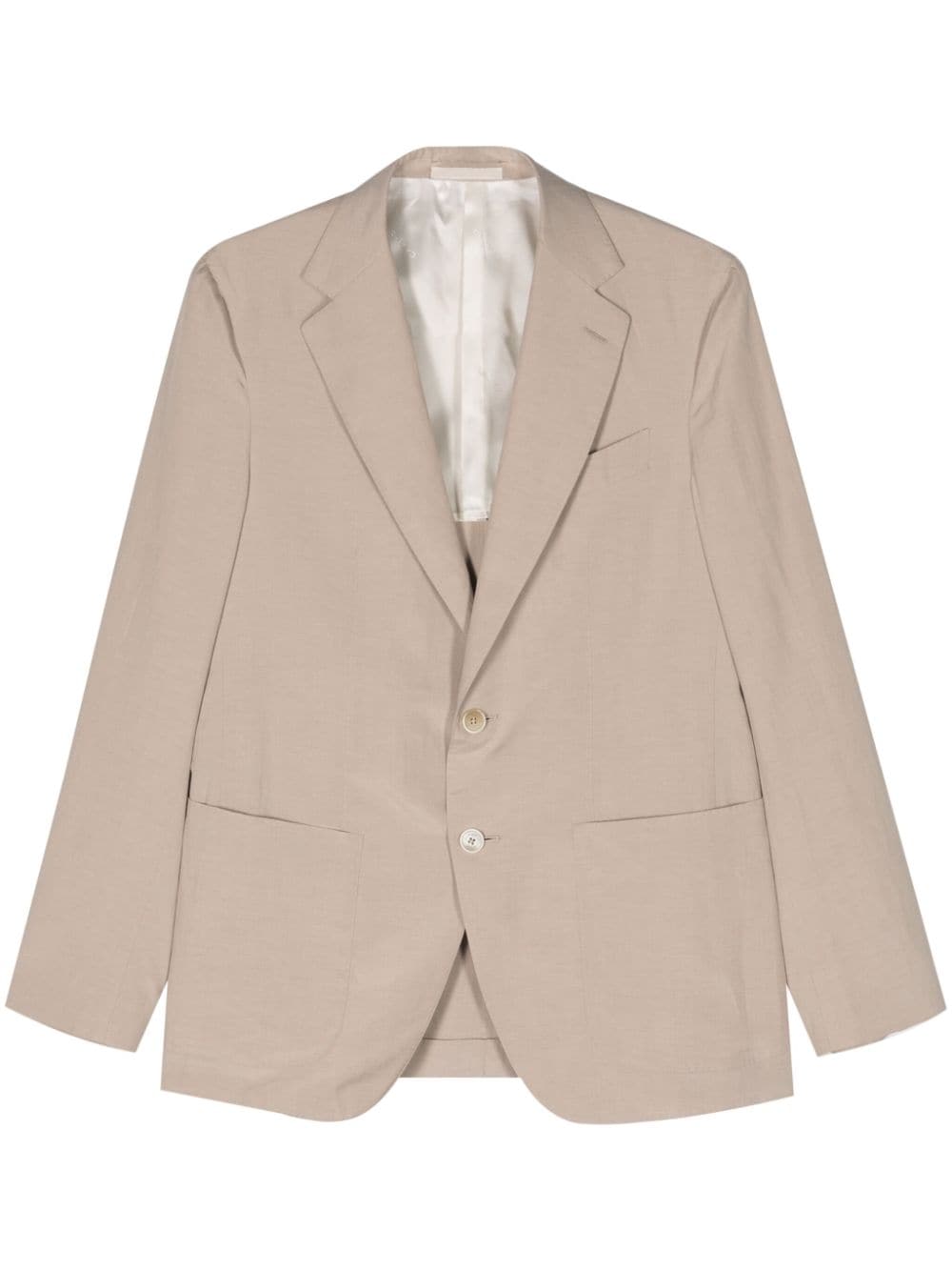 Caruso Aida single-breasted blazer - Neutrals von Caruso