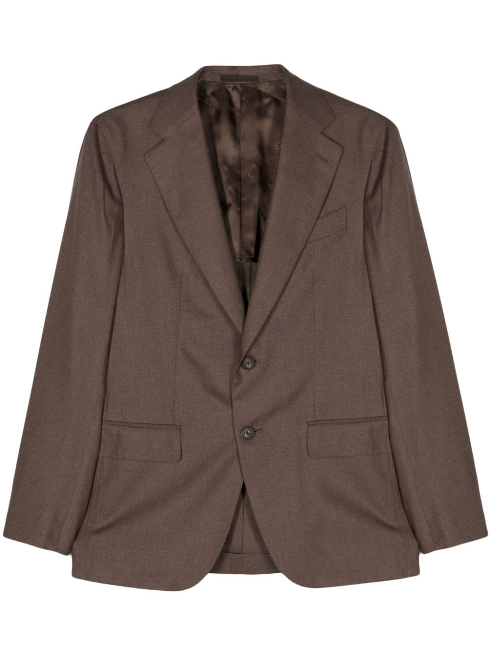 Caruso Americana single-breasted blazer - Brown von Caruso