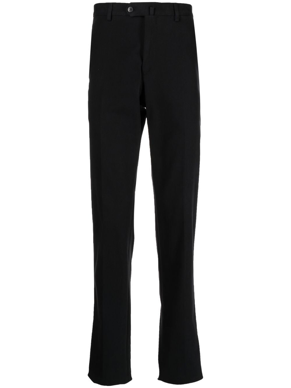 Caruso straight-eg chino trousers - Black von Caruso