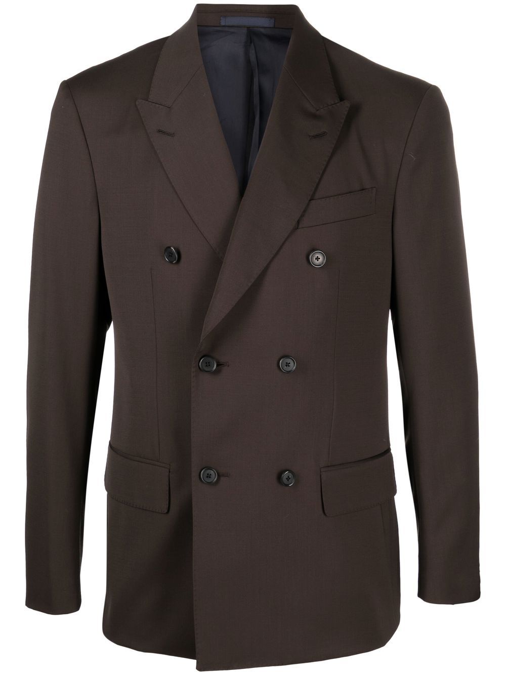 Caruso tailored double-breasted blazer - Brown von Caruso