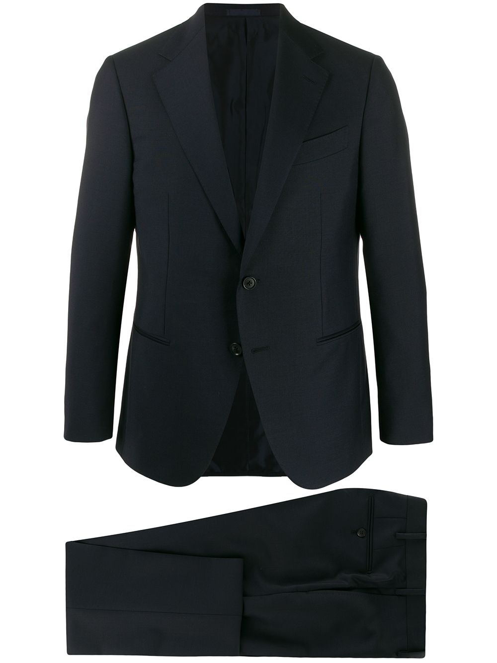 Caruso two piece slim-fit suit - Blue von Caruso