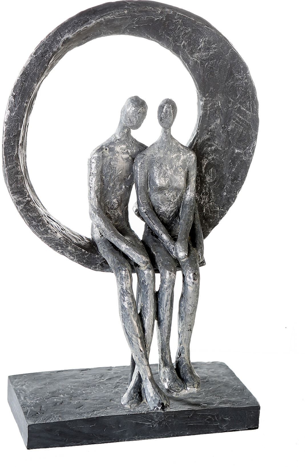 Casablanca by Gilde Dekofigur »Skulptur Love Place, silber« von Casablanca by Gilde