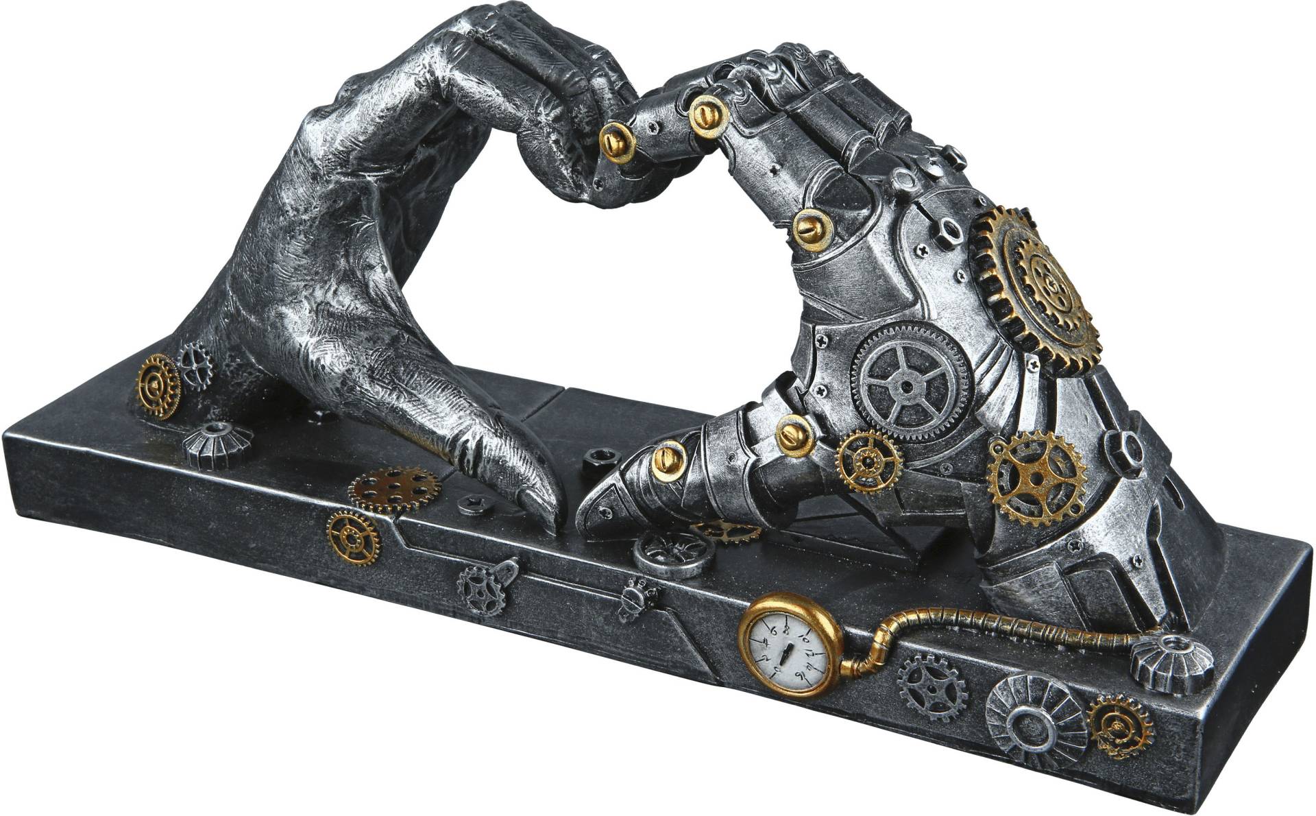 Casablanca by Gilde Dekofigur »Skulptur Steampunk Hand, silber« von Casablanca by Gilde