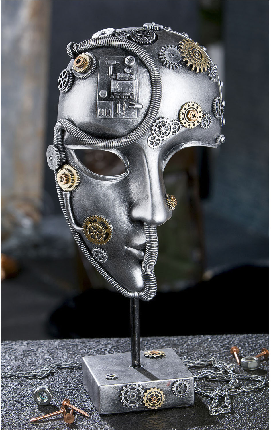 Casablanca by Gilde Dekofigur »Skulptur "Steampunk face"« von Casablanca by Gilde