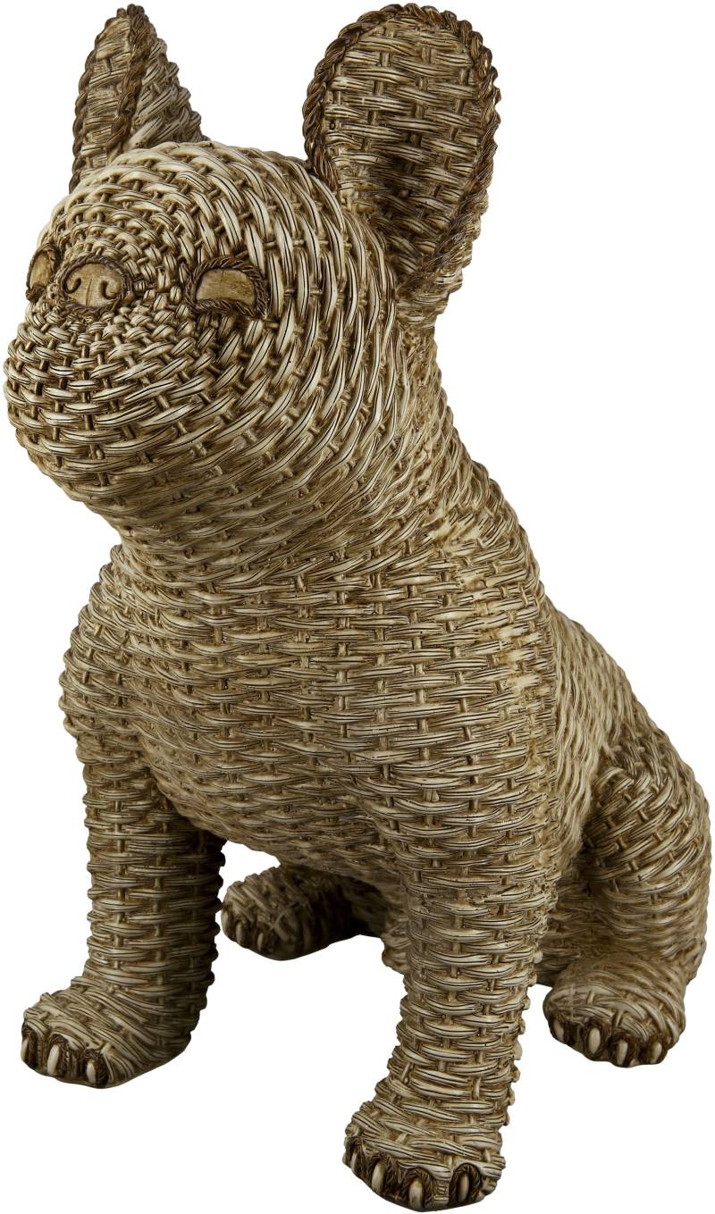 Casablanca by Gilde Tierfigur »Mops in Rattanoptik« von Casablanca by Gilde