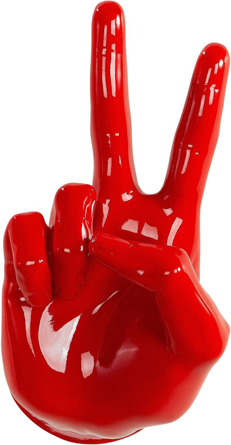 Casablanca by Gilde Wanddekoobjekt »Handzeichen Peace«, (1 St.) von Casablanca by Gilde