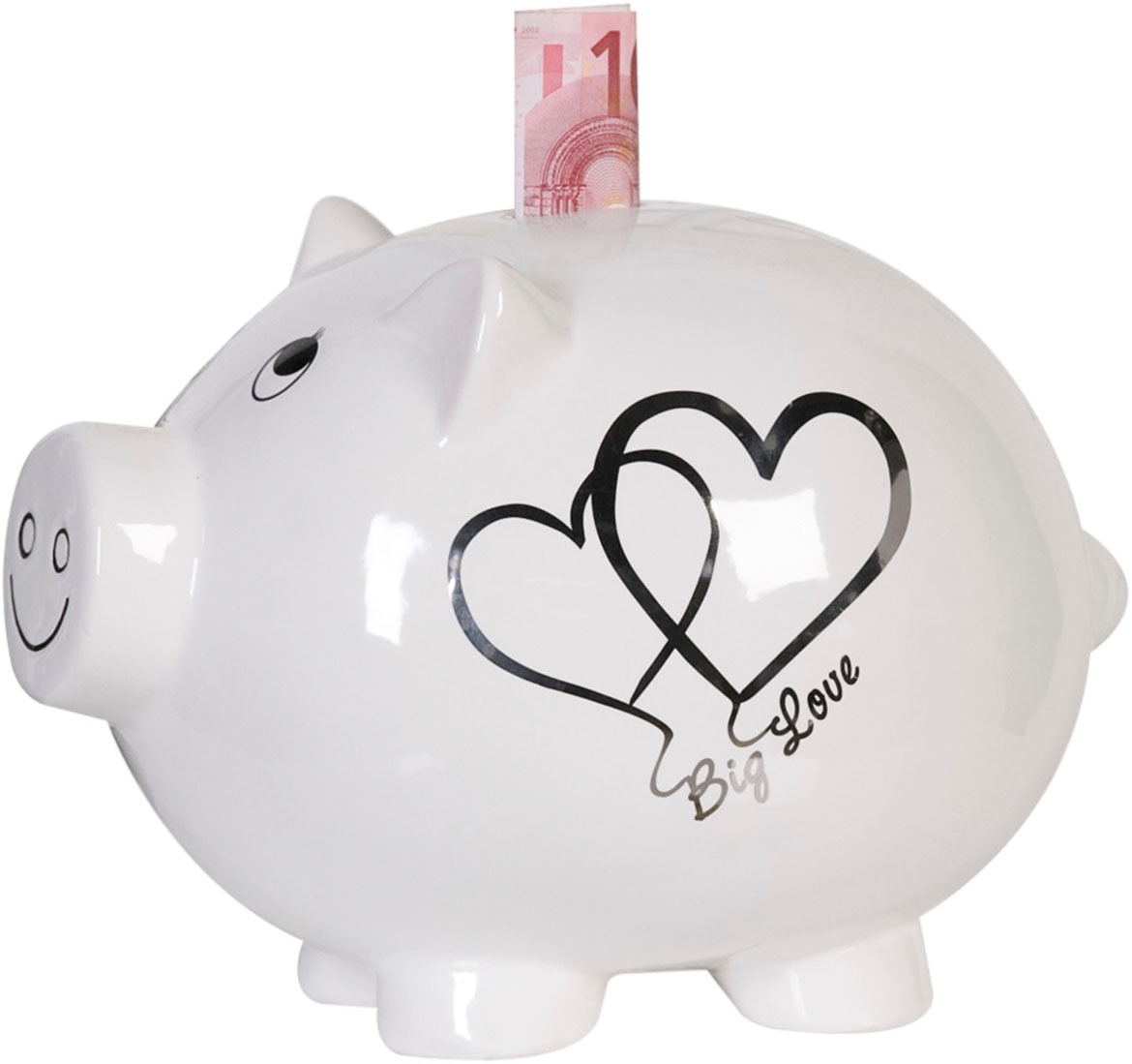Casablanca by Gilde Wanddekoobjekt »Sparschwein Big Love«, (1 St.) Casablanca by Gilde Wanddekoobjekt »Sparschwein Big Love«, (1 St.) von Casablanca by Gilde