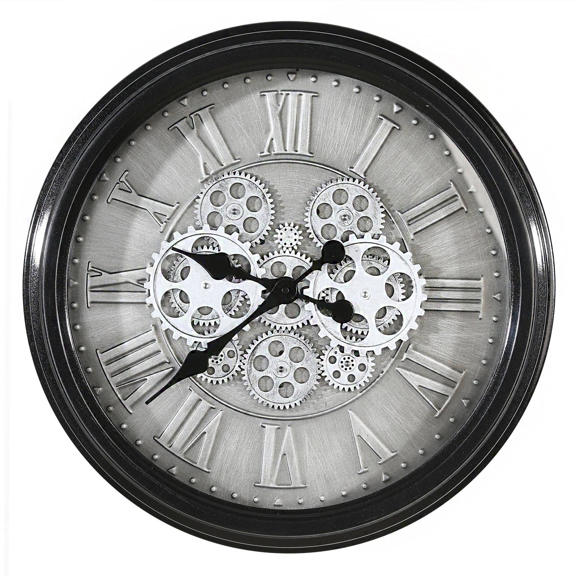 Casablanca by Gilde Wanduhr »Factona, antik silber/schwarz« von Casablanca by Gilde