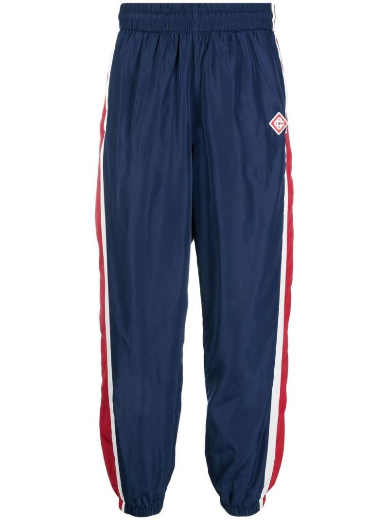 Casablanca side-stripe track pants - Blue von Casablanca