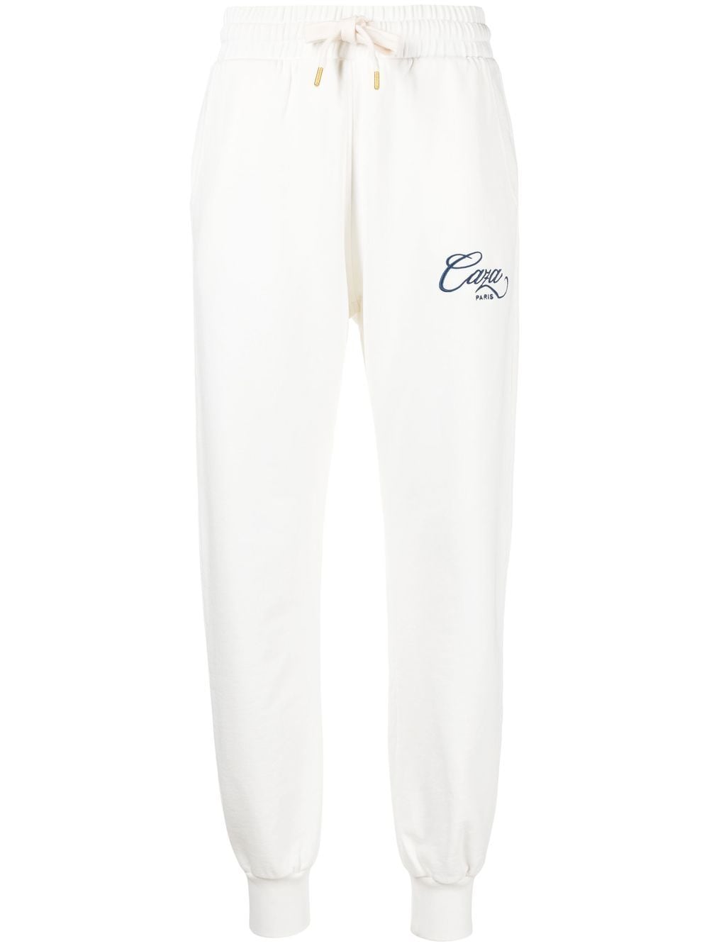 Casablanca Caza embroidered track pants - White von Casablanca