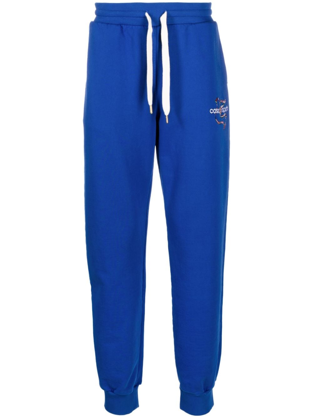 Casablanca Drapeau De Collombes track pants - Blue von Casablanca